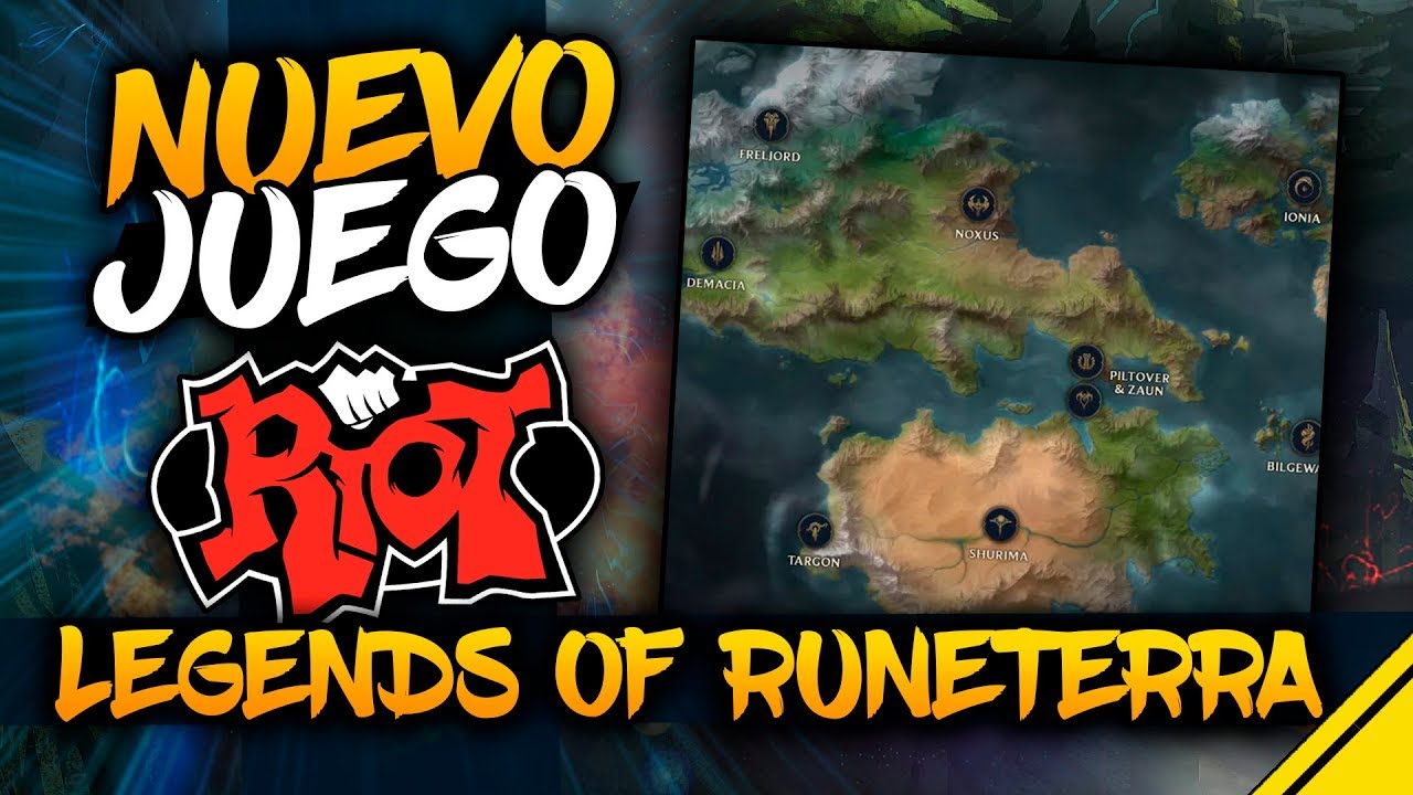Legends of Runeterra sería el nuevo juego de Riot
