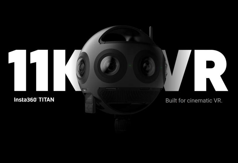 ¿Una cámara VR 360 11K? – Insta360 Titan