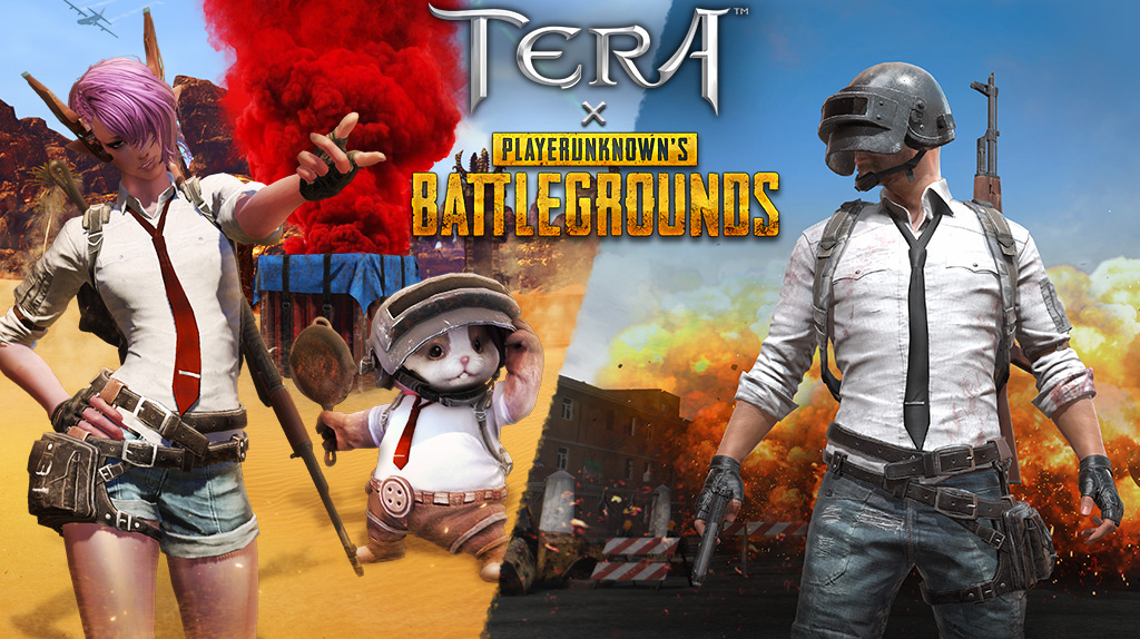 El evento de colaboración entre TERA x PUBG se lanzará el 5 de Marzo