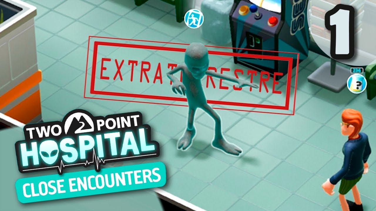 Los aliens invaden Two Point Hospital