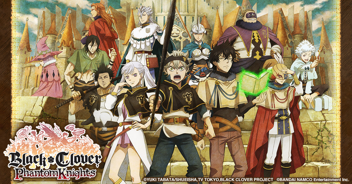 Black Clover Phantom Knights es el juego para celulares que llegará en 2020