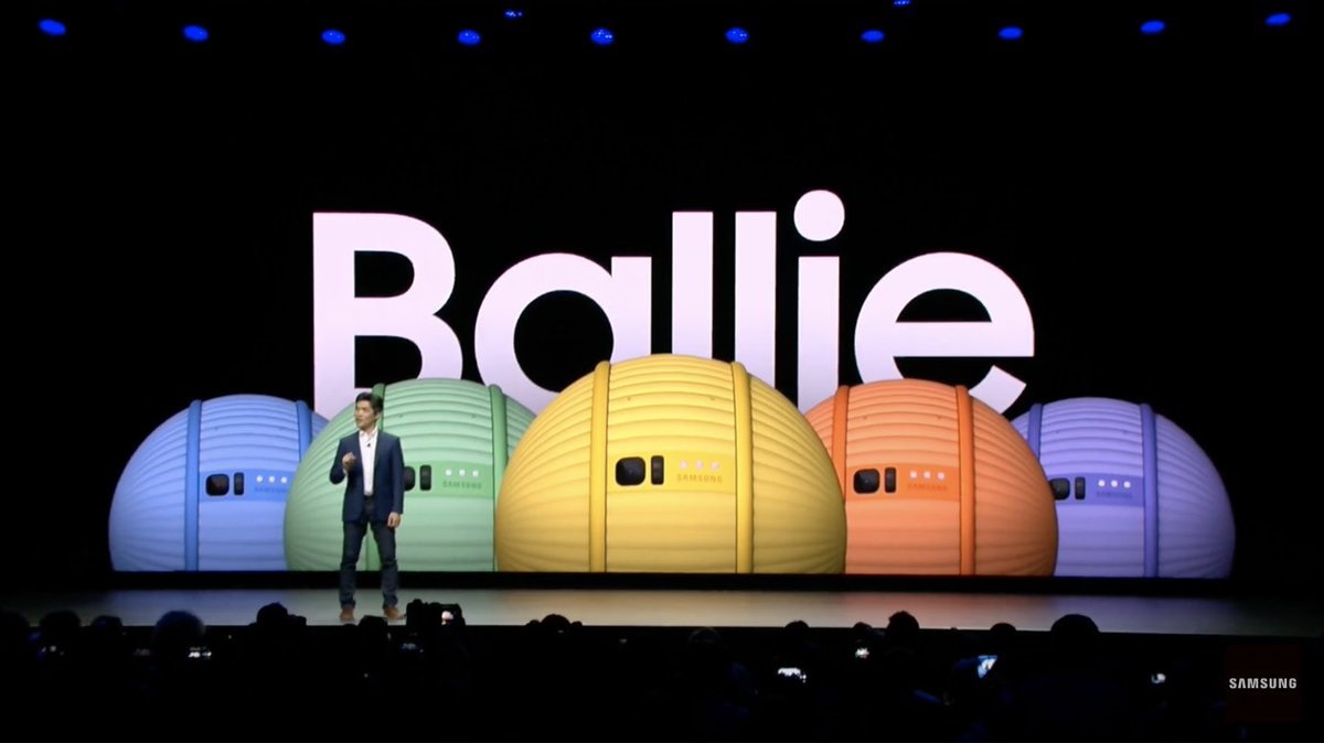 CES 2020: Samsung presento al nuevo robot ballie, un BB8 en la vida real