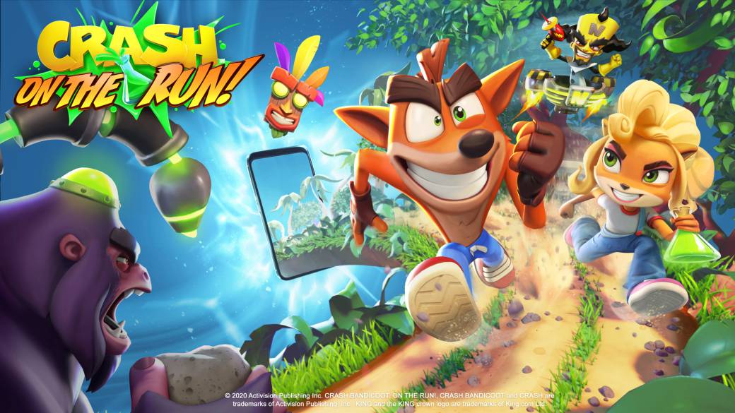 Crash Bandicoot lanzará un nuevo juego móvil de la mano de King