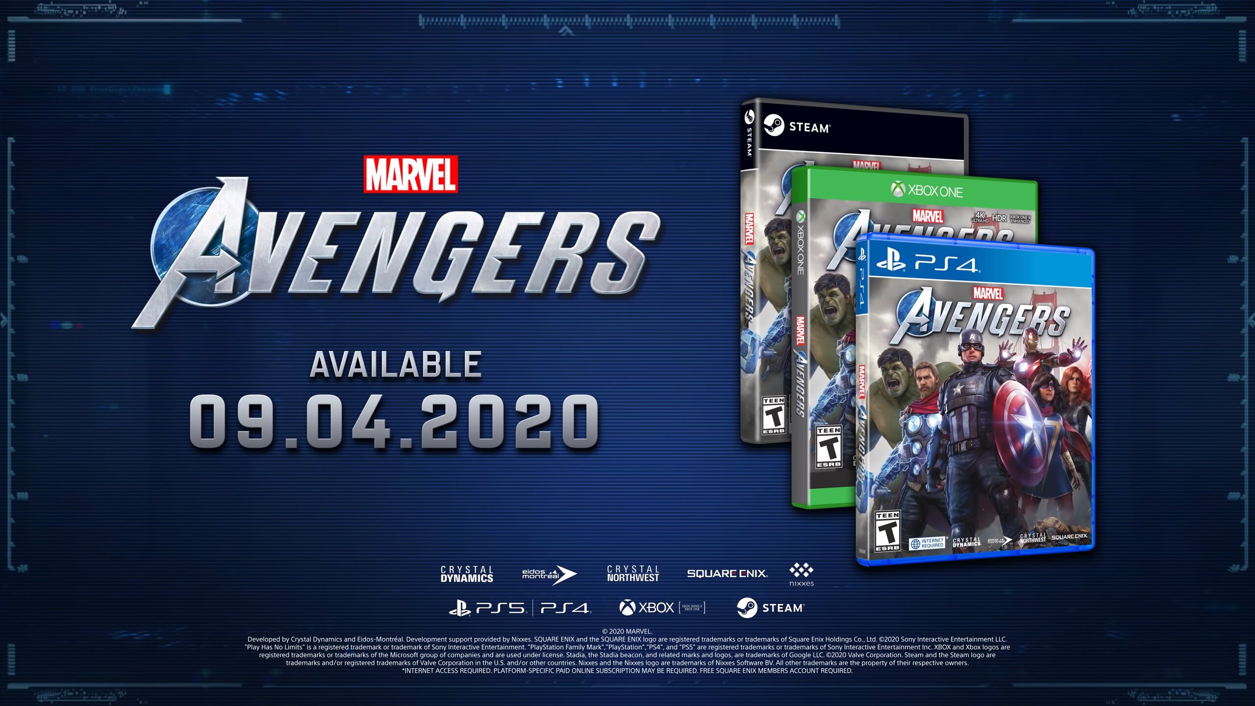 Square Enix nos muestra el trailer de lanzamiento de Marvel’s Avengers