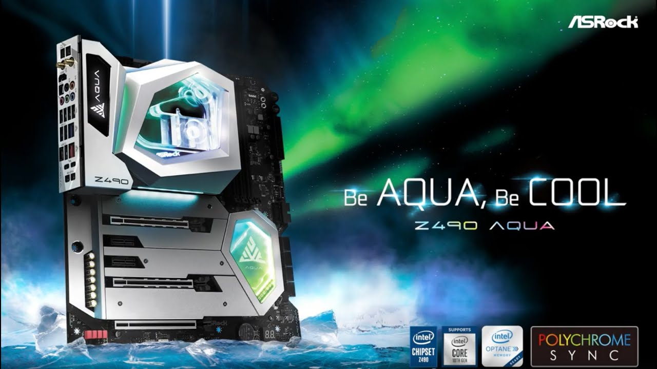 Asrock z490 aqua обзор