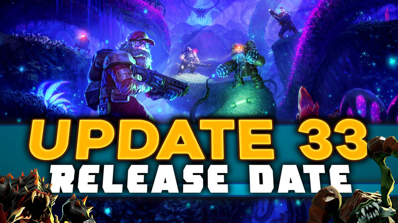 La actualización 33 de Deep Rock Galactic tendrá nuevos biomas y enemigos