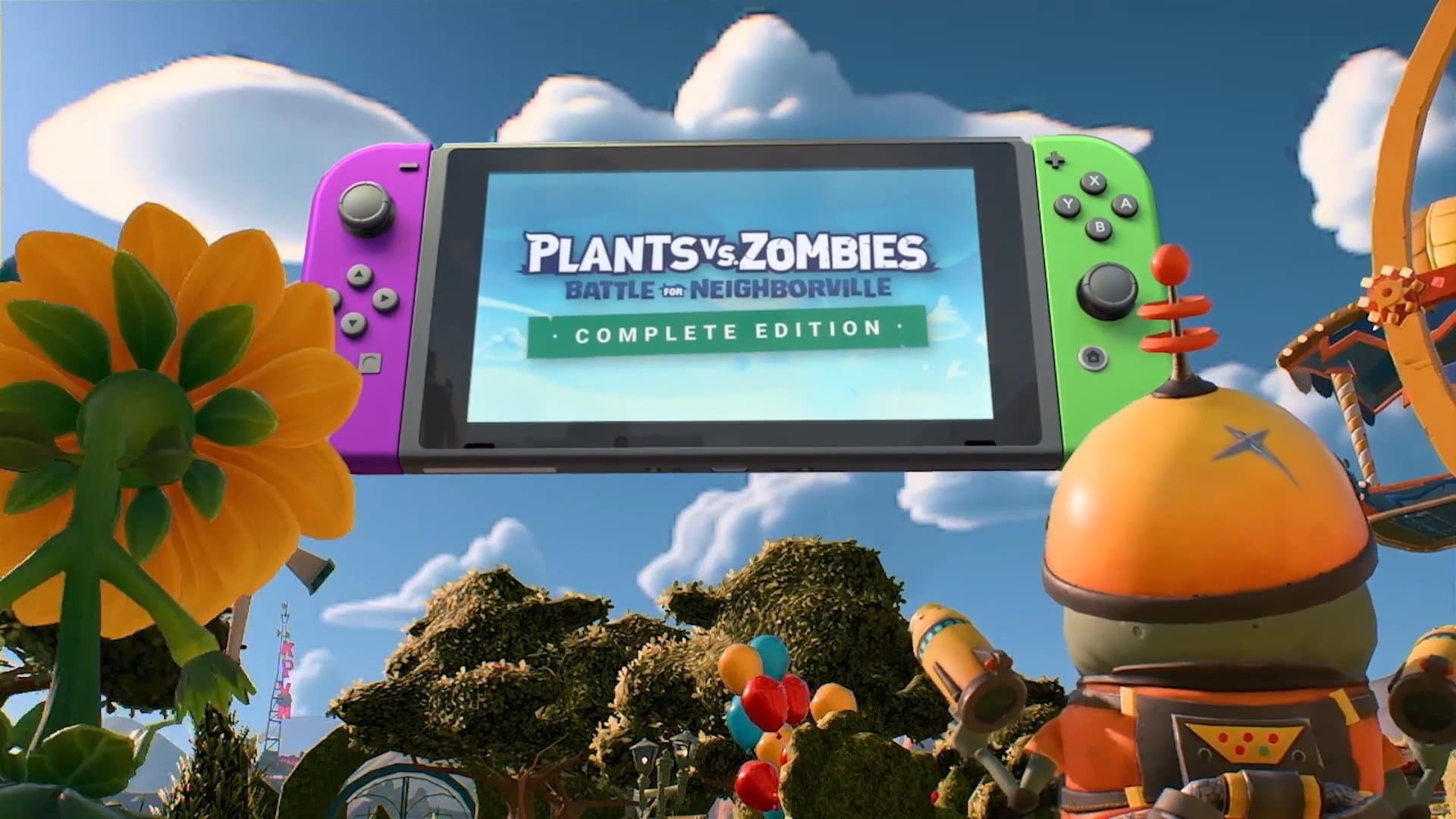 plants vs zombies switch gameplay