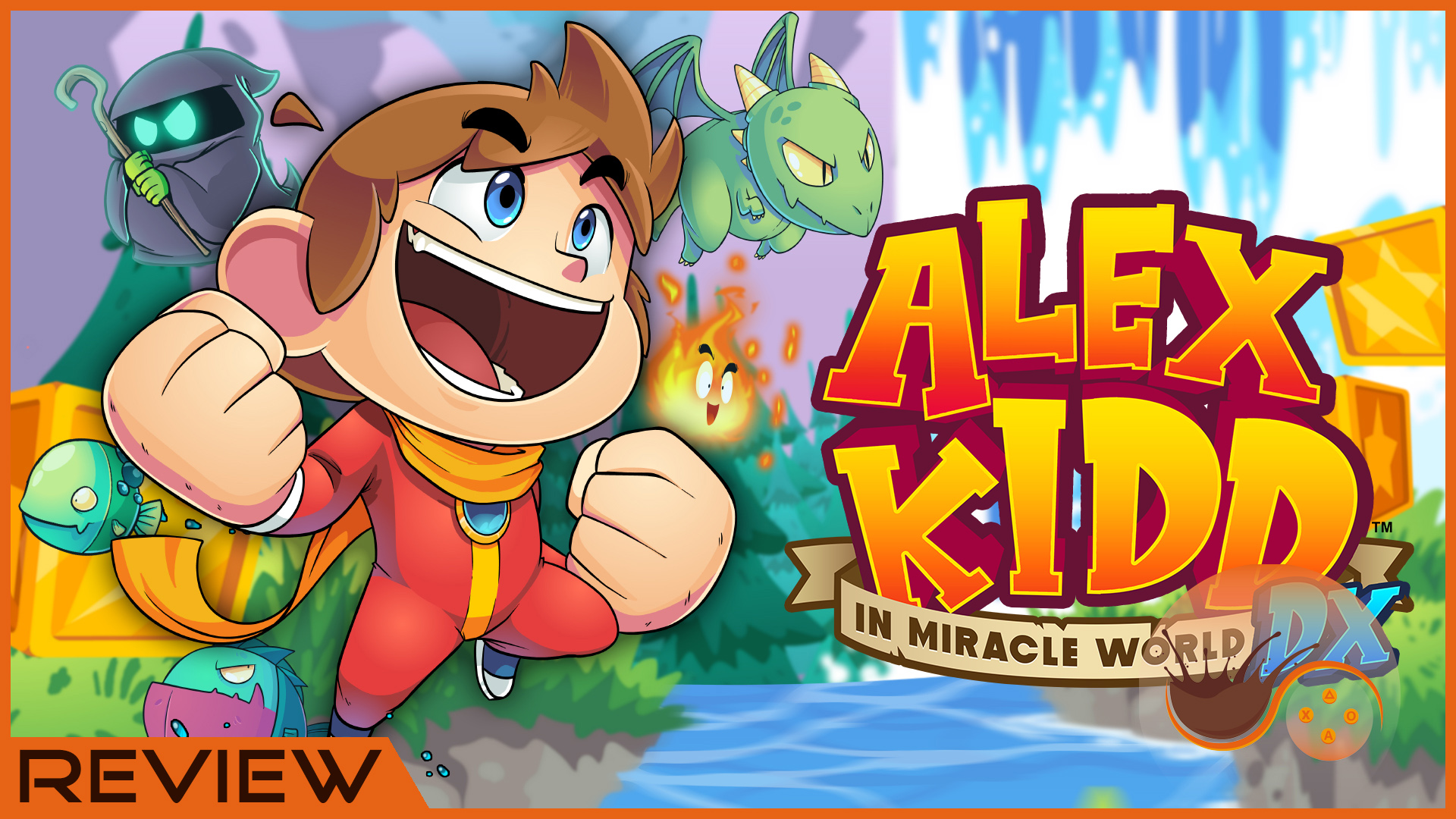 [Review] Alex Kidd in Miracle World DX
