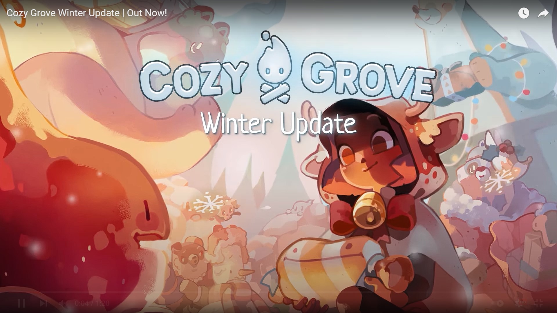 La actualización de invierno de Cozy Grove ya está disponible