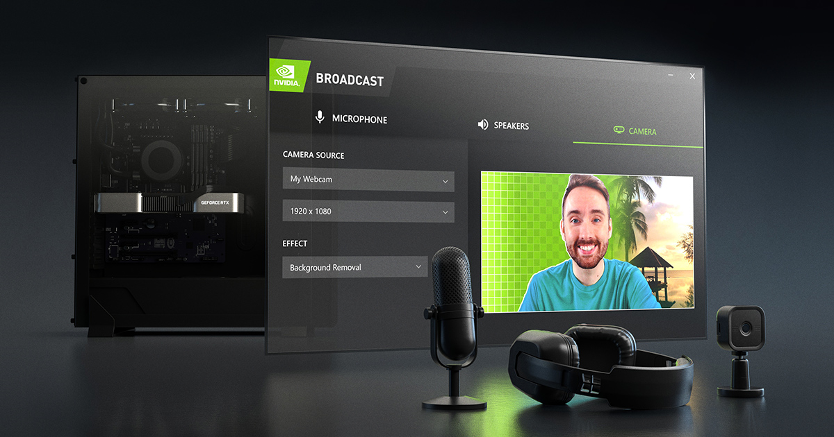 ¿Qué es NVIDIA Broadcast y cómo funciona?