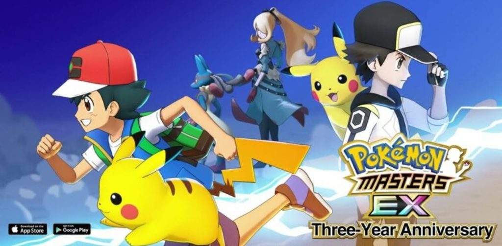 Pokémon Masters EX celebra su tercer aniversario junto a Ash y Pikachu