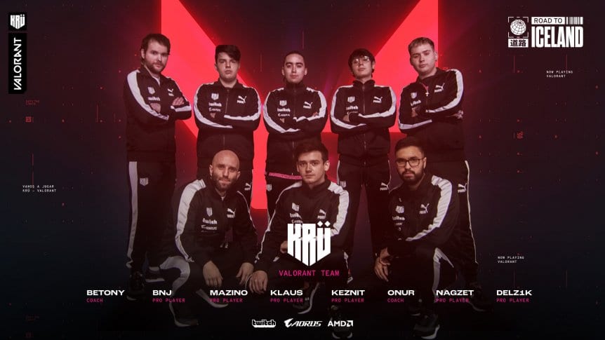 El equipo del Kun Agüero debuta en Valorant Game Changers
