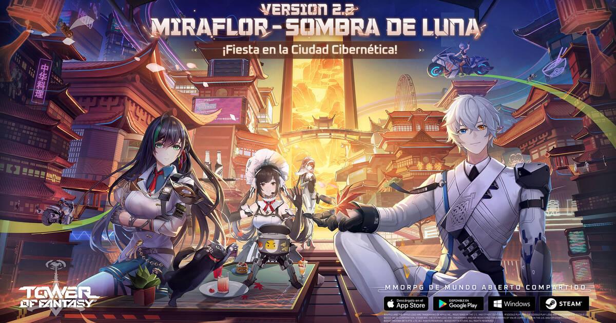 Tower of Fantasy reveló nuevos detalles sobre su  actualización 2.2