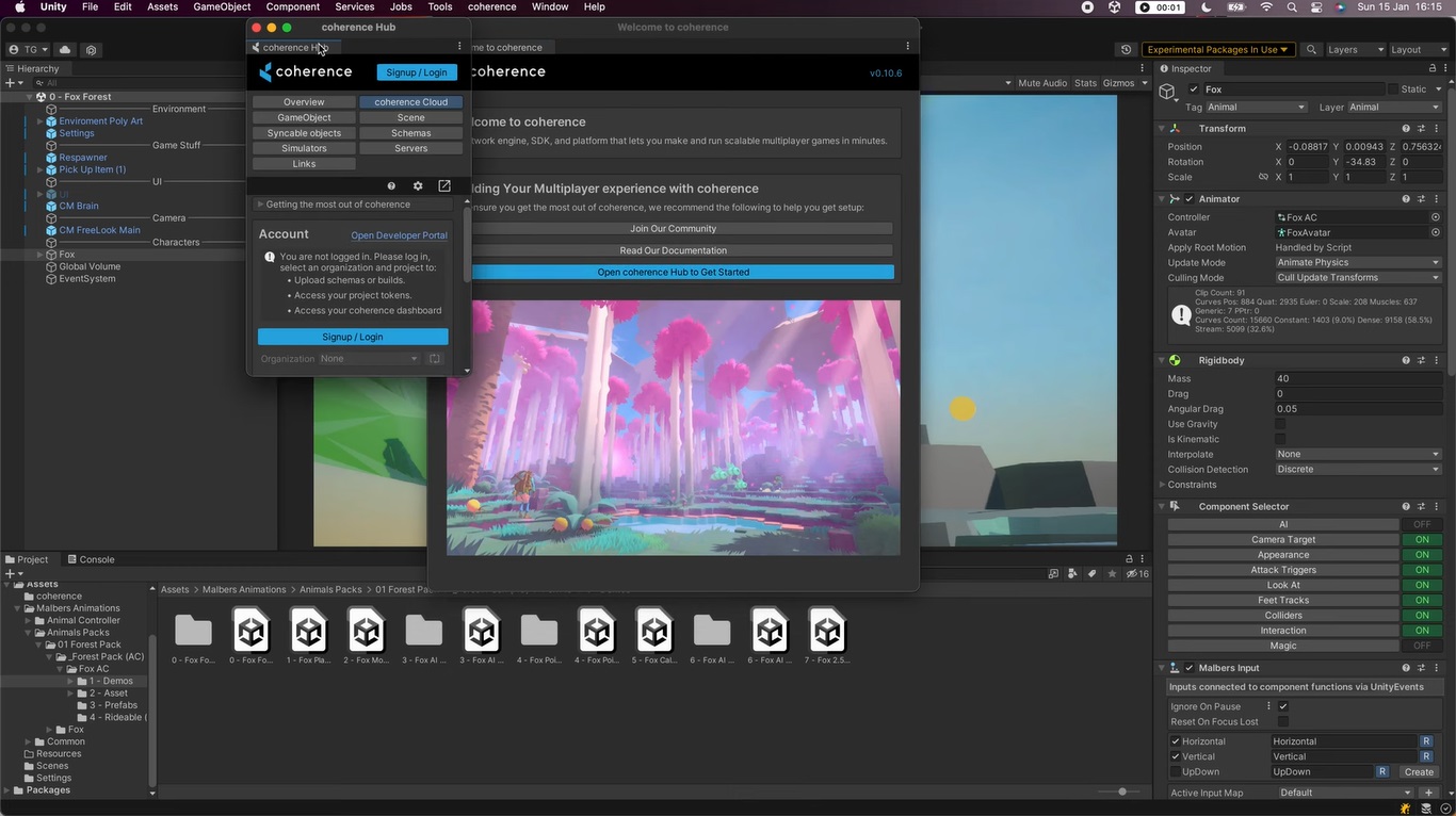 Llega Coherence, una nueva herramienta para Unity