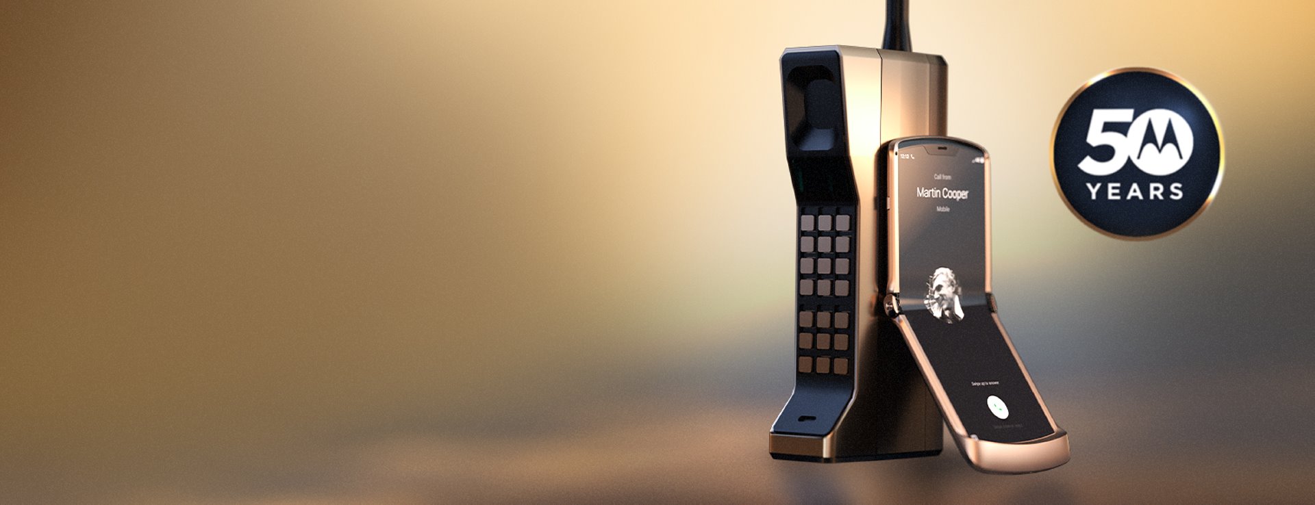 Motorola celebra el 50º aniversario de su primera llamada