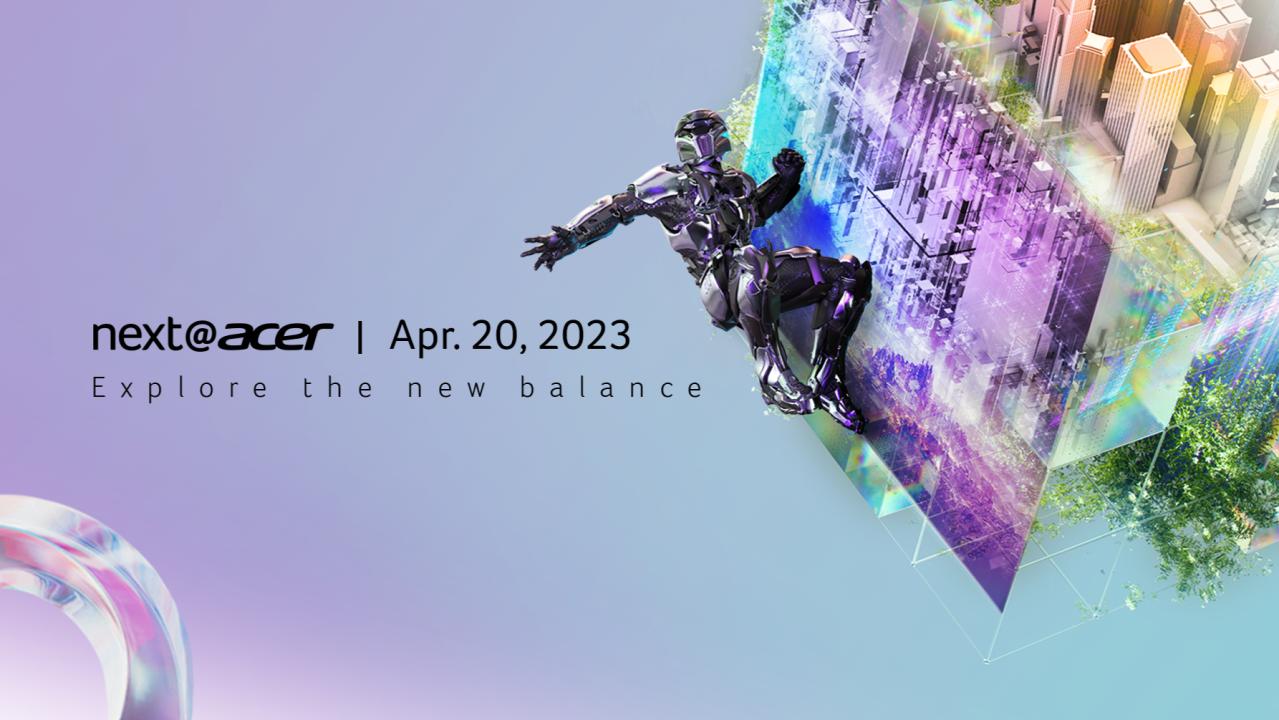 Acer hará importantes anuncios en el próximo Next@Acer