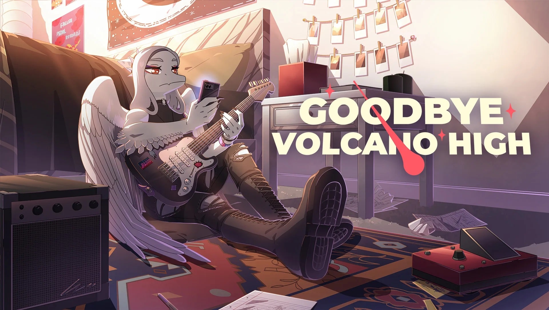 Goodbye Volcano High ya está disponible en PlayStation y PC