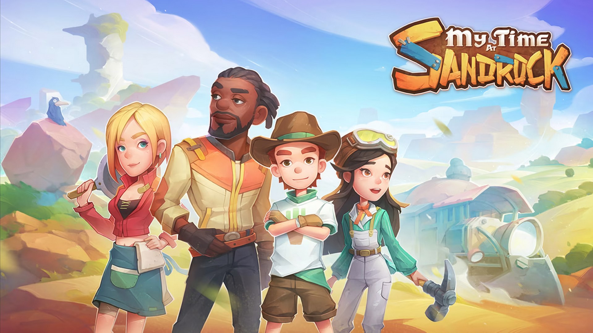 My Time at Sandrock muestra un tráiler de gameplay