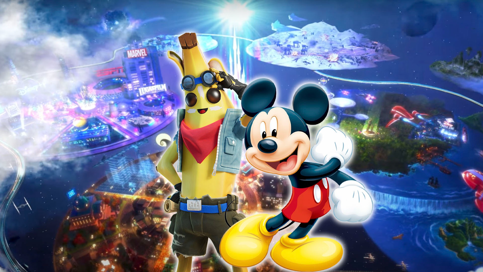 Disney y Fortnite se unen con un objetivo en común